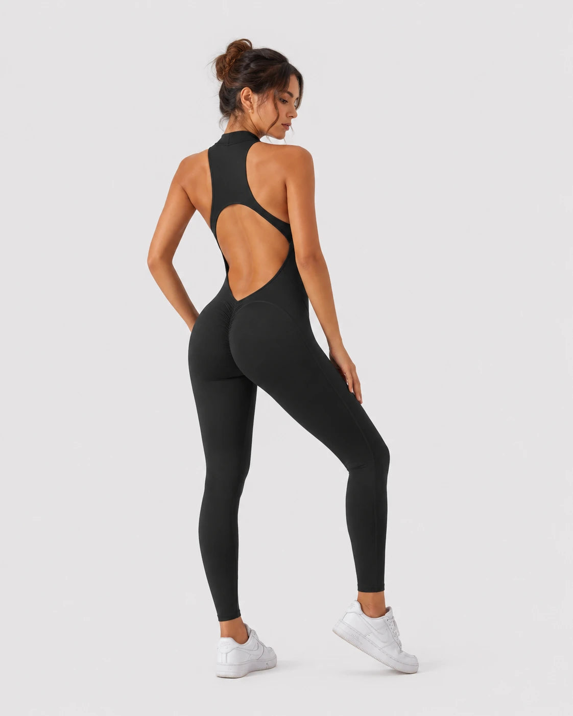 Tummy Control Butt-Lifting Yoga Jumpsuit