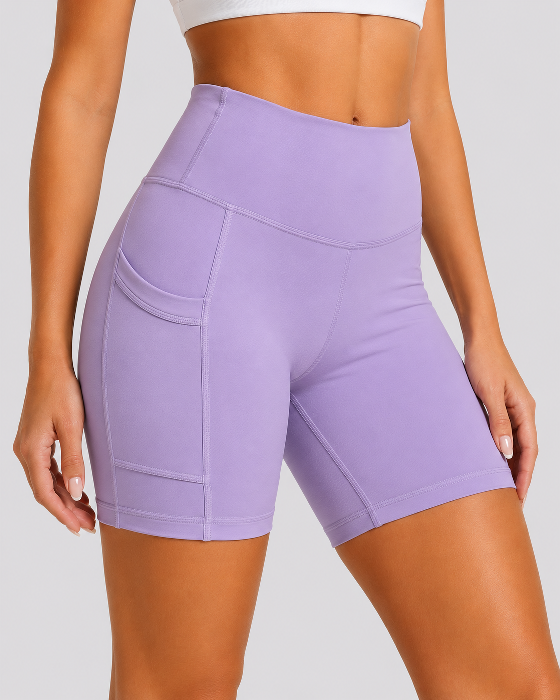 Sculpt Pocket Shorts High-waisted sculpting fit