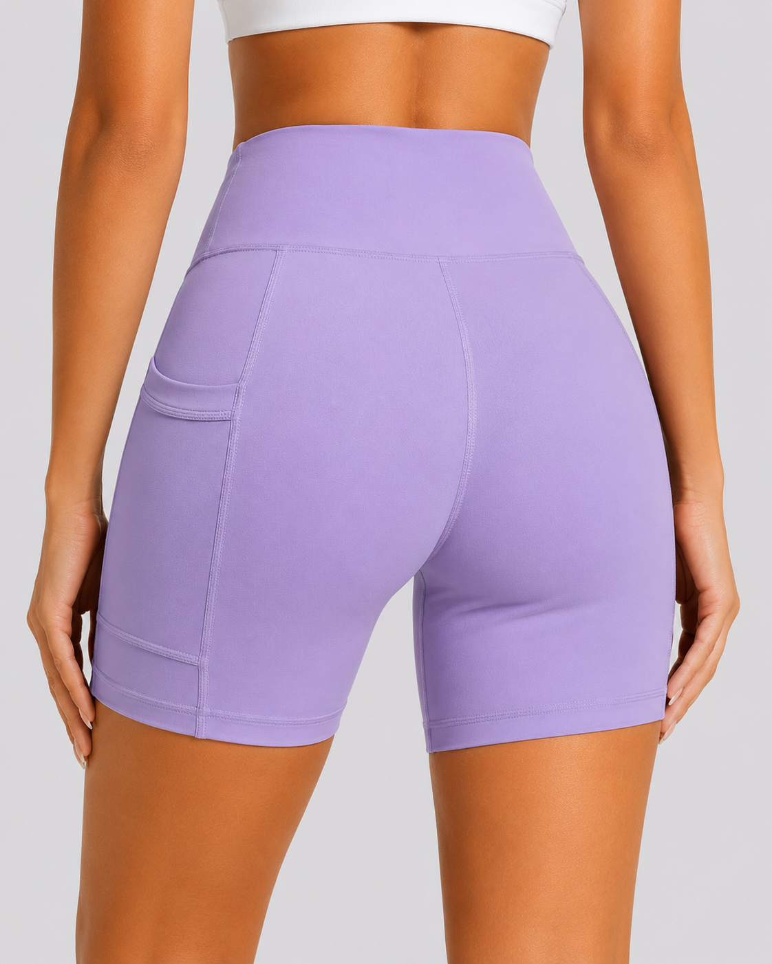 Sculpt Pocket Shorts High-waisted sculpting fit