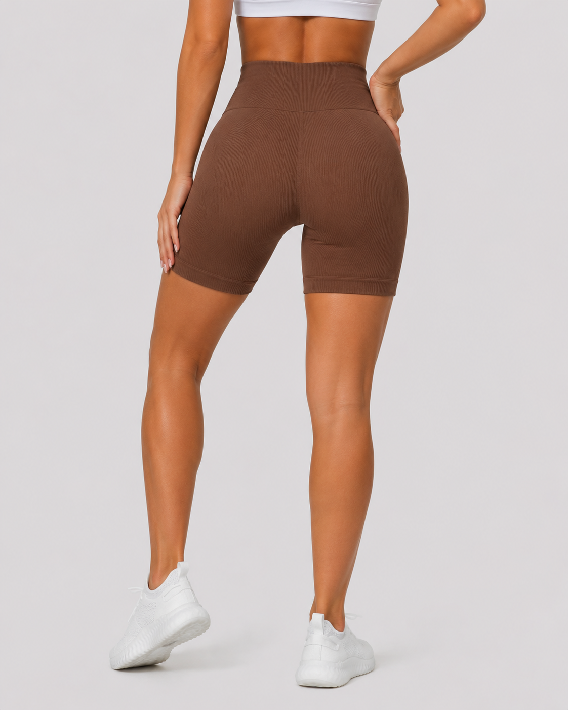 Ribbed Sculpt Shorts High-waisted sculpting fit