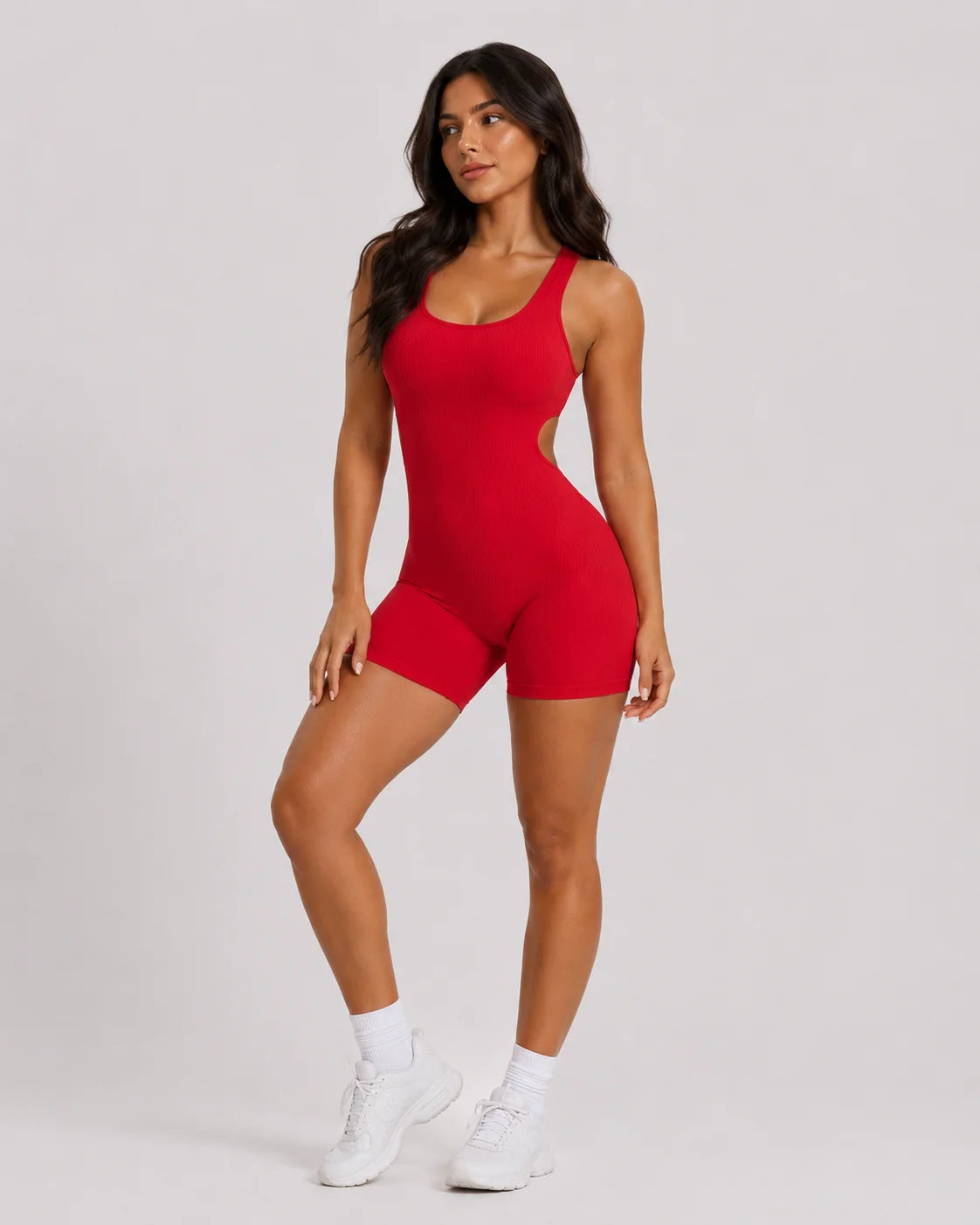 Sculpt Active Bodysuit Sleeveless one-piece activewear design