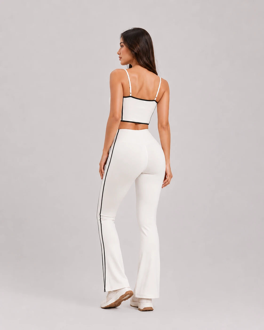 Flare Sculpt Leggings High-waisted flare-leg design